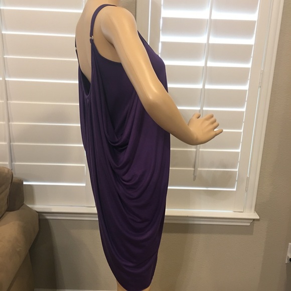 “BELLA MATTO” PURPLE KNIT SUNDRESS - MED - Picture 3 of 11